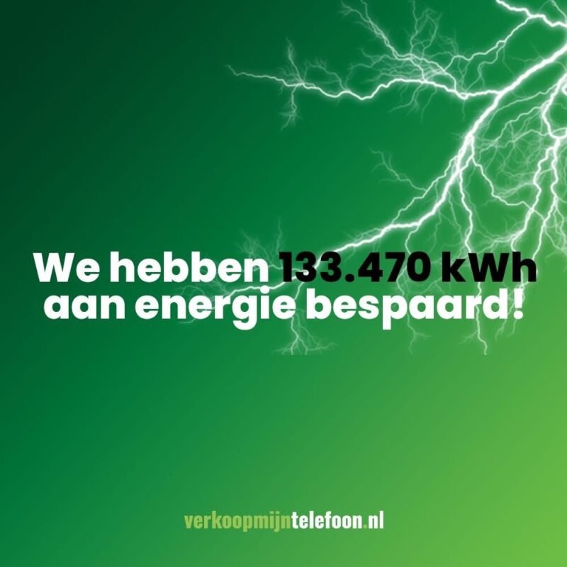 Energie besparen verkoop mijn tablet