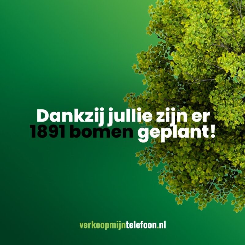 Bomen verkoop mijn tablet